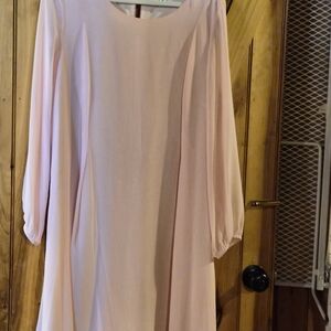 Nine West Soft Pink Midi Dress